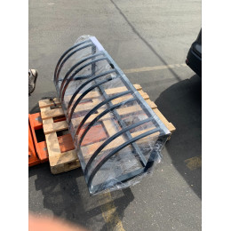 Велопарковка на 8 мест, закруглённая