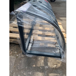 Велопарковка на 3 места, закруглённая