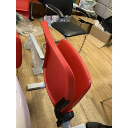 Сидение складное "Москва" (стадионное, 2 крепления, цвет на выбор)