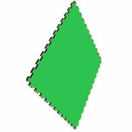 Мат-пазл детский зеленый