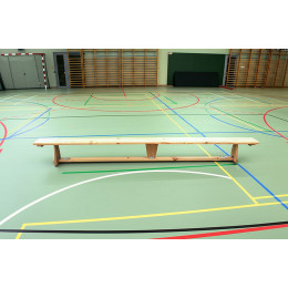 Скамья гимнастическая 1,0м на деревянных ножках