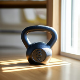 Гиря для кроссфит чугунная 8 кг