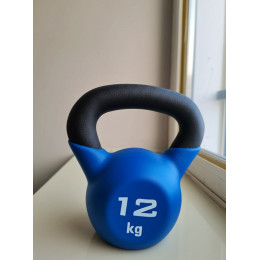 Гиря для кроссфит обрезиненная 12 кг